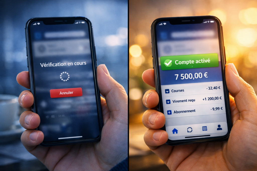 ouverture compte bancaire en ligne en attente que faire solution rapide