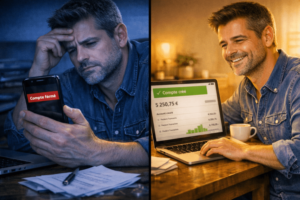 ouvrir un compte bancaire après fermeture de compte solution rapide