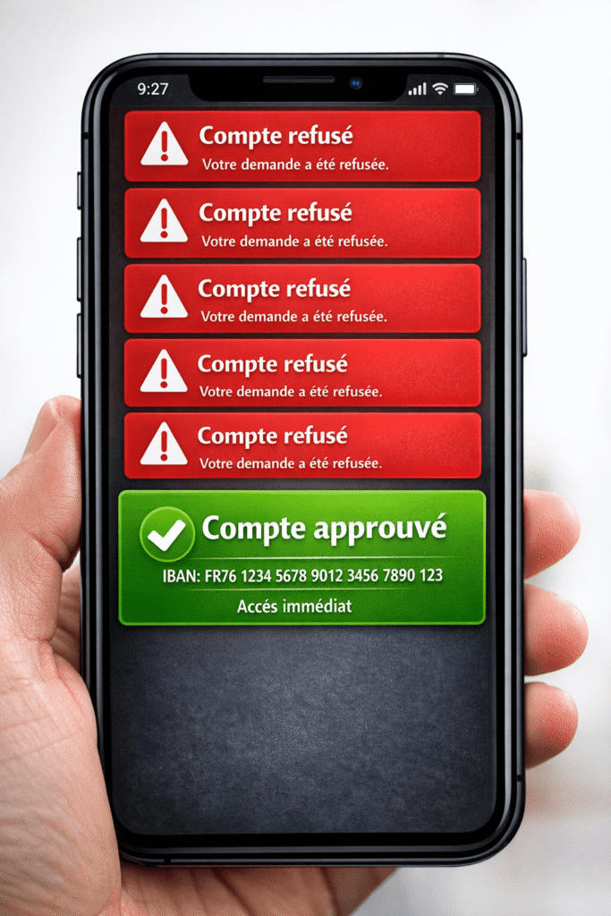 refus de toutes les banques que faire pour trouver une solution rapide