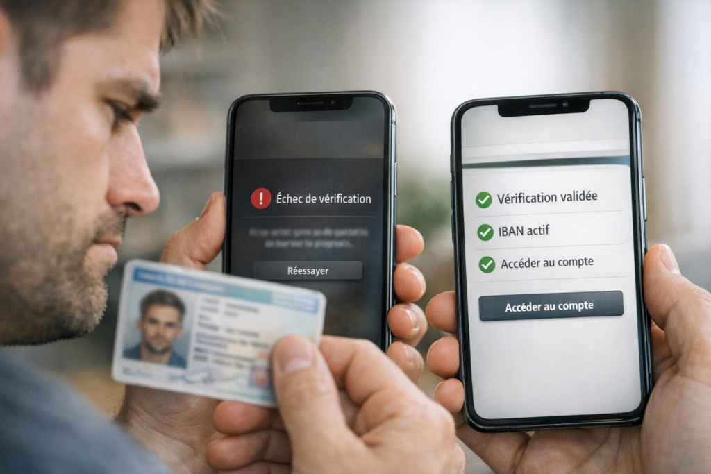 verification identite refusee compte bancaire