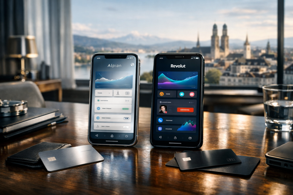 alpian vs revolutcomparatif banque suisse fintech 2026