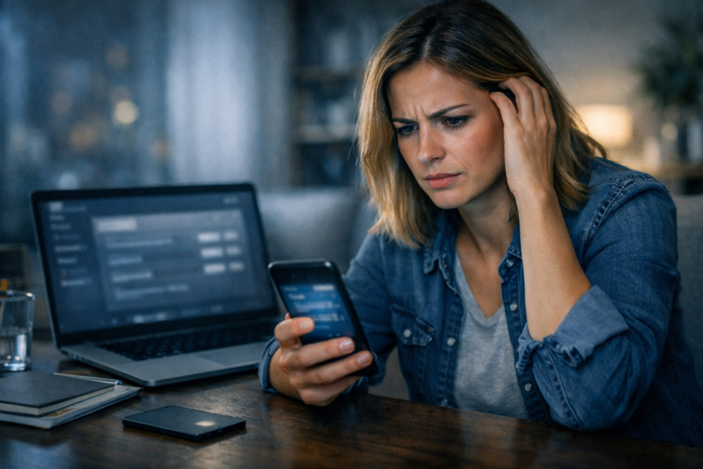 monetico paiement refusé après validation du paiement sur smartphone bancaire