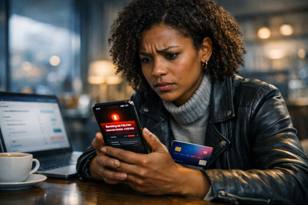 paiement refusé mais débité​ sur application bancaire