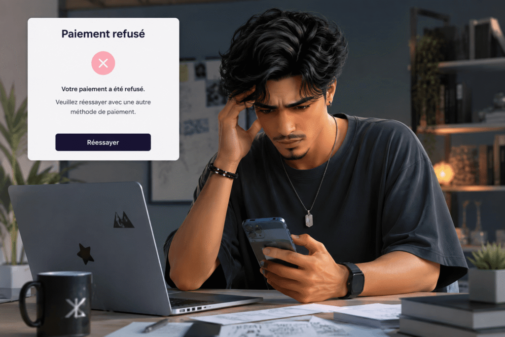 pourquoi scalapay refuse mon paiement​sur carte bancaire en ligne