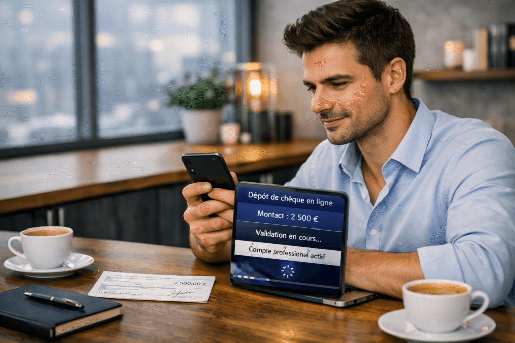 compte pro avec facilité de caisse