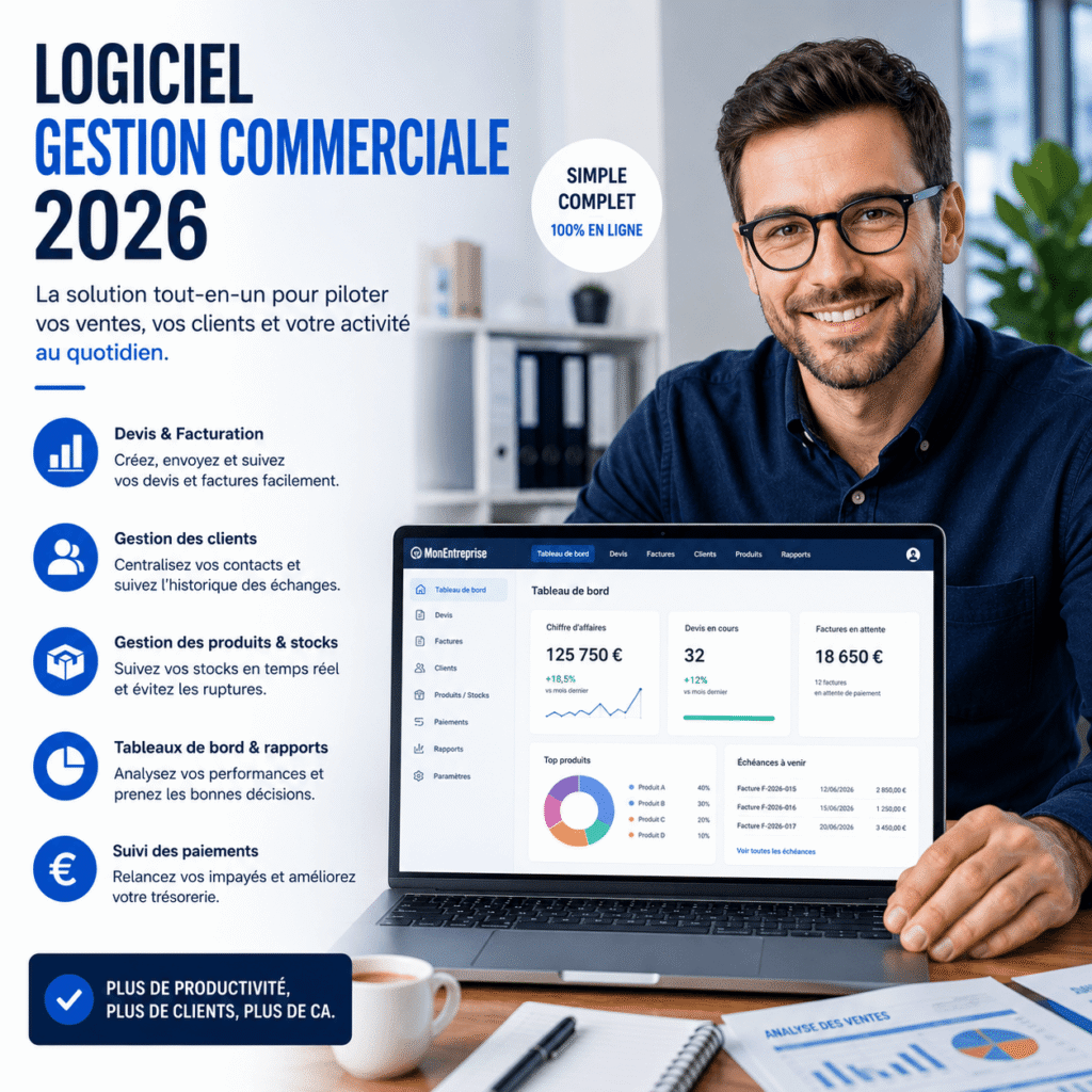 logiciel gestion commerciale