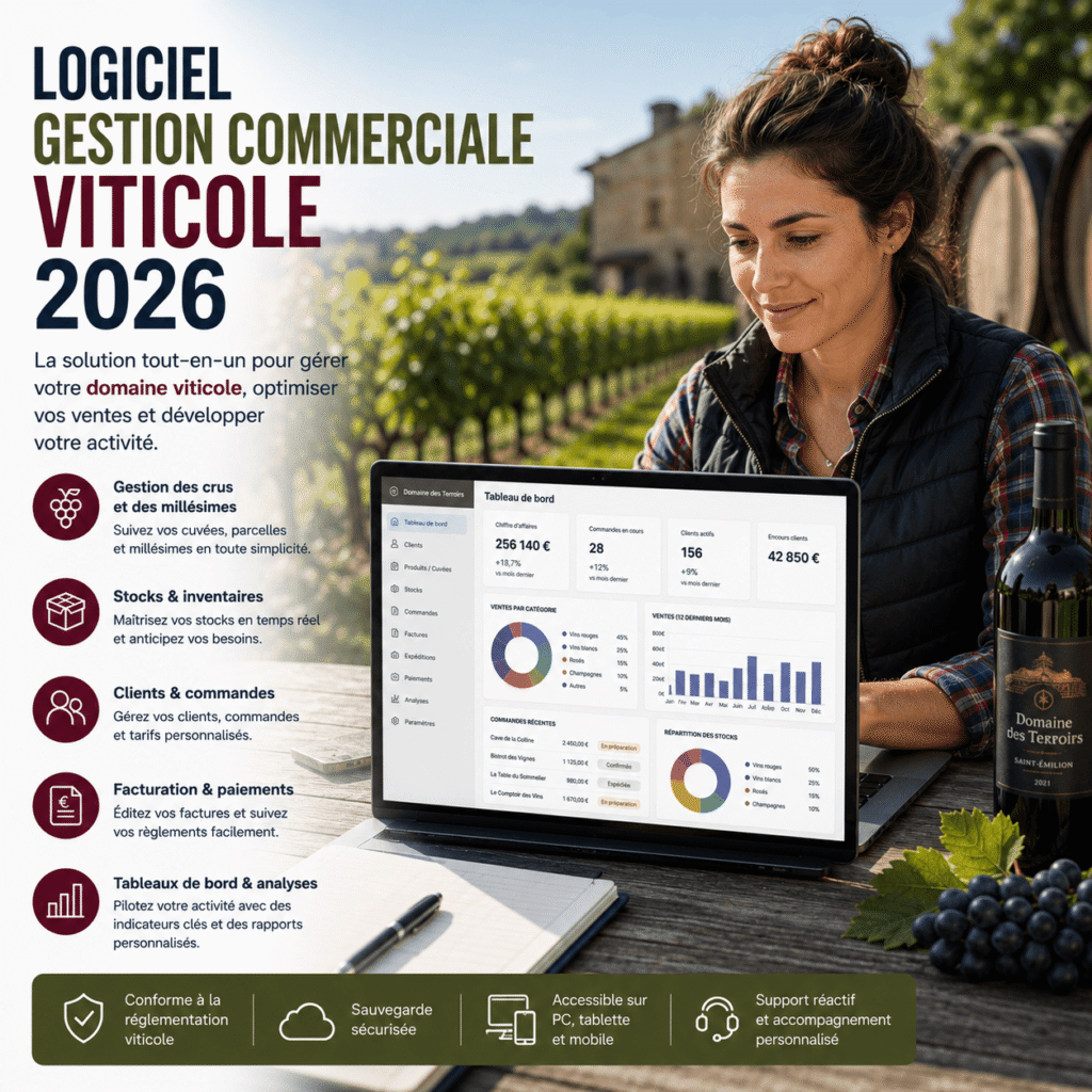 logiciel gestion commerciale viticole