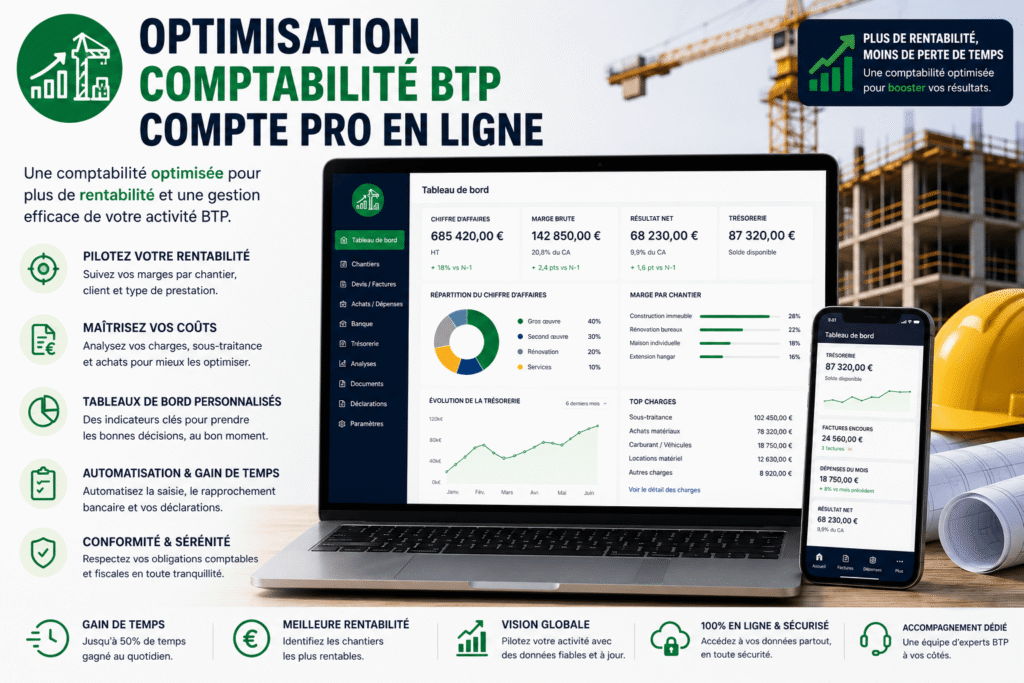 optimisation comptabilité btp compte pro en ligne